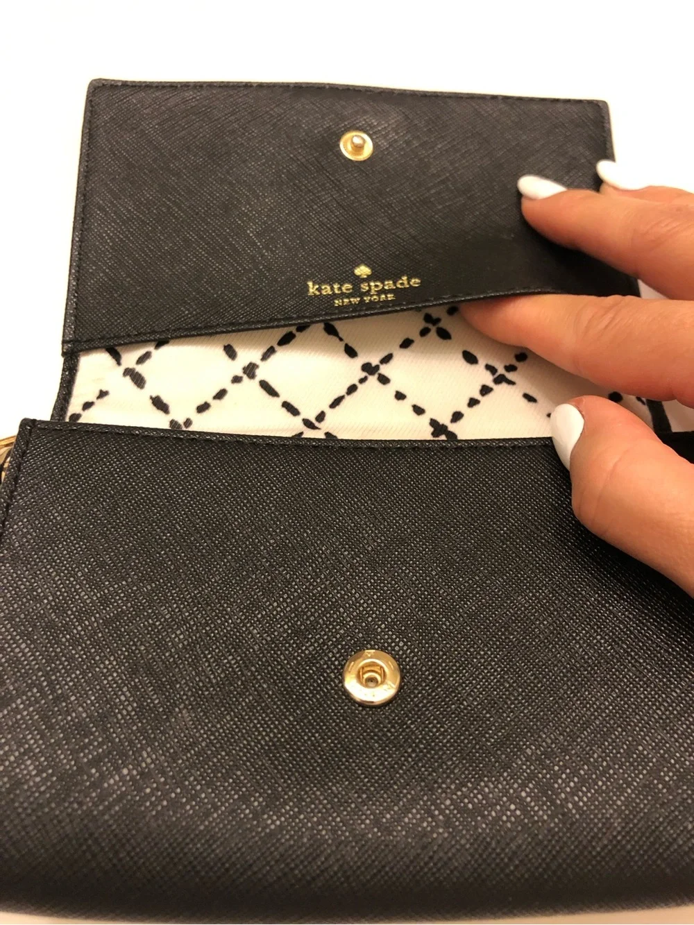 kate spade sleek black